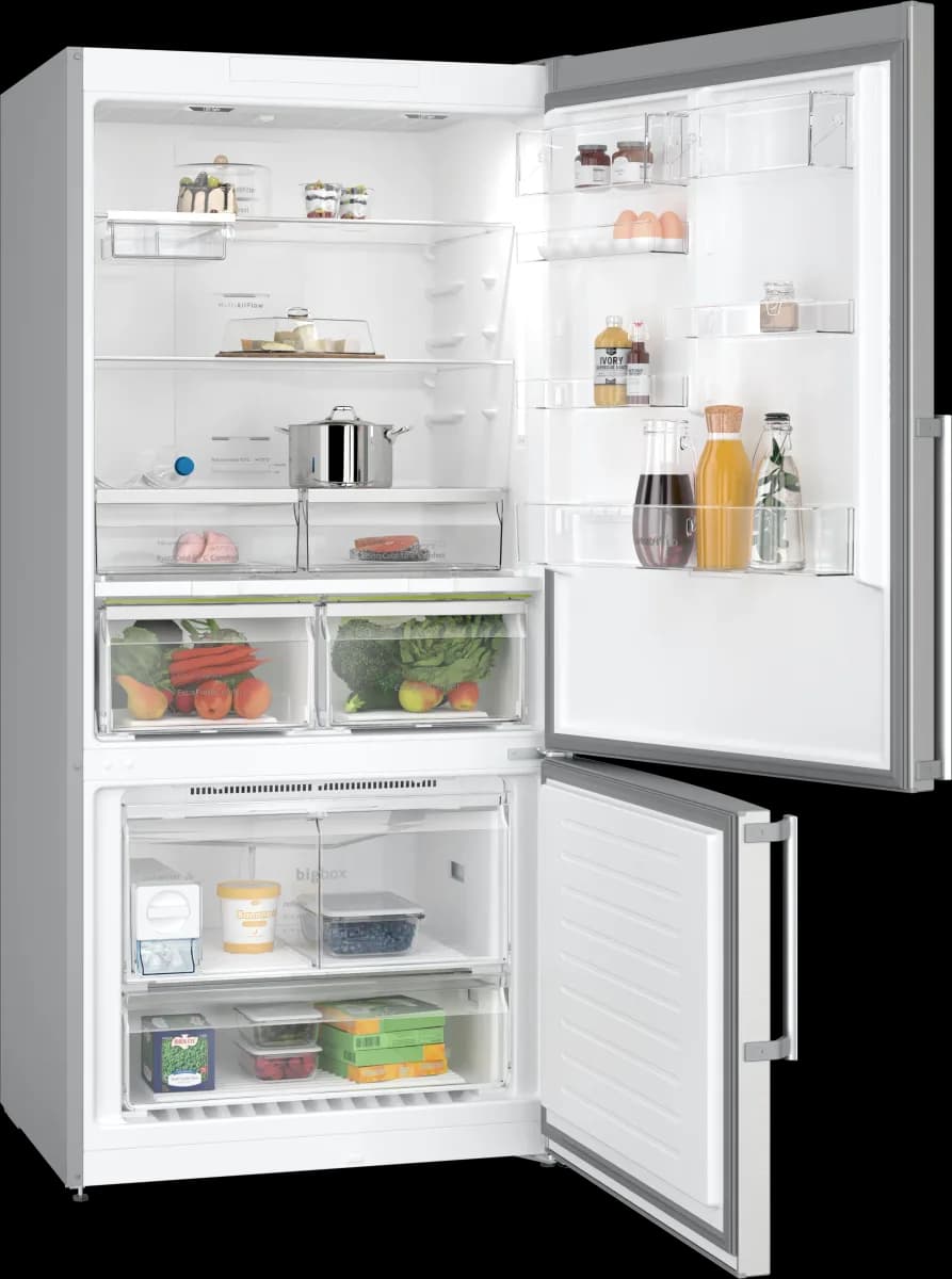 Profilo BD3086IECN XXL 631 Litre E Enerji Sınıfı No-Frost Alttan Donduruculu Paslanmaz Çelik (Inox) Buzdolabı - 186x86 cm 2