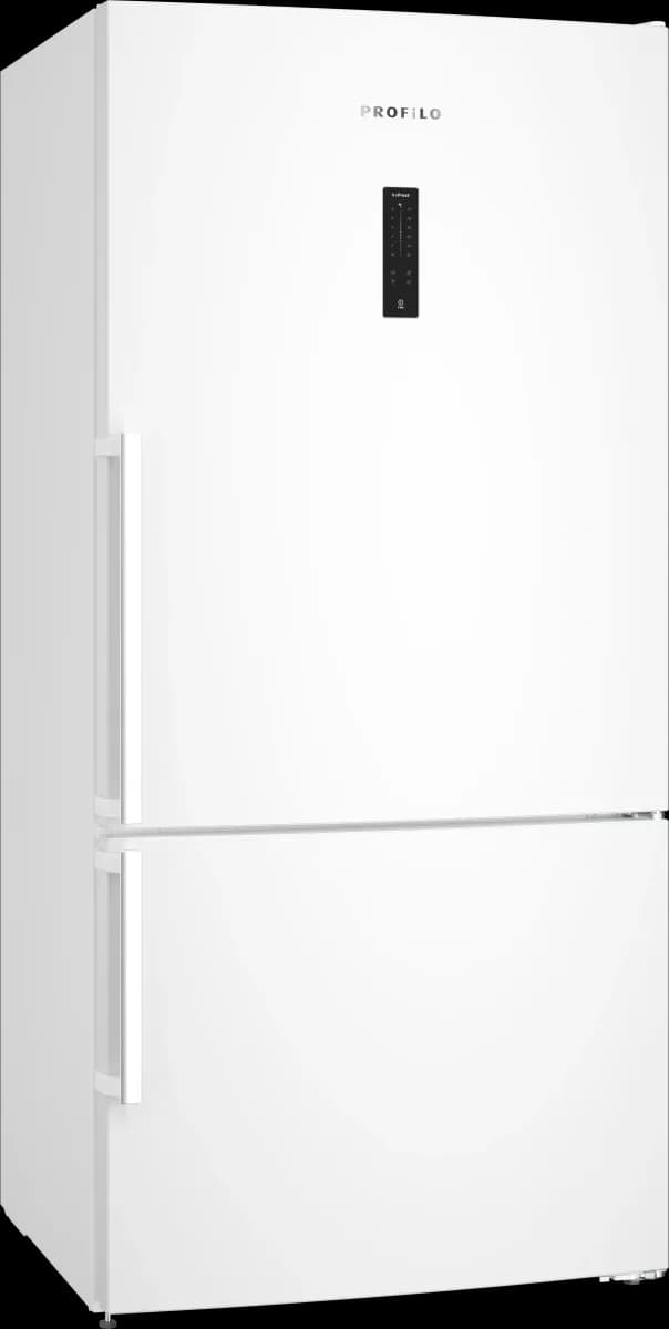 Profilo BD3086WECN XXL 631 Litre E Enerji Sınıfı Total No-Frost Alttan Donduruculu Beyaz Buzdolabı - 186x86 cm