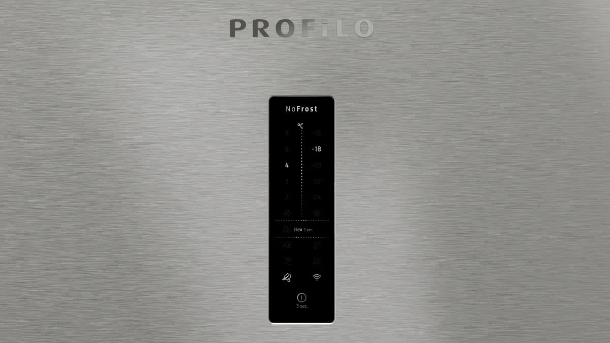 Profilo BD3076ICAP XL 526 Litre C Enerji Sınıfı No-Frost Alttan Donduruculu Paslanmaz Çelik (Inox) Buzdolabı - 186x75 cm 3