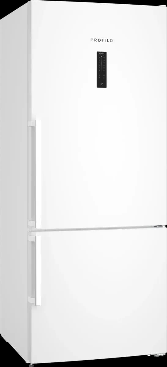 Profilo BD3076WECN XL 526 Litre E Enerji Sınıfı Total No-Frost Alttan Donduruculu Beyaz Buzdolabı - 186x75 cm